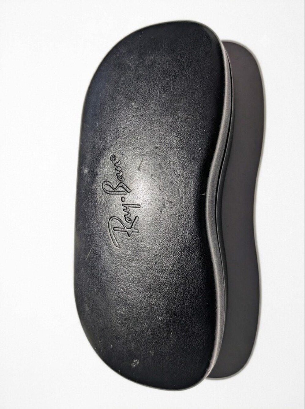 Distressed Ray-Ban Black Hard Shell Sunglasses Eyeglasses Case Authentic